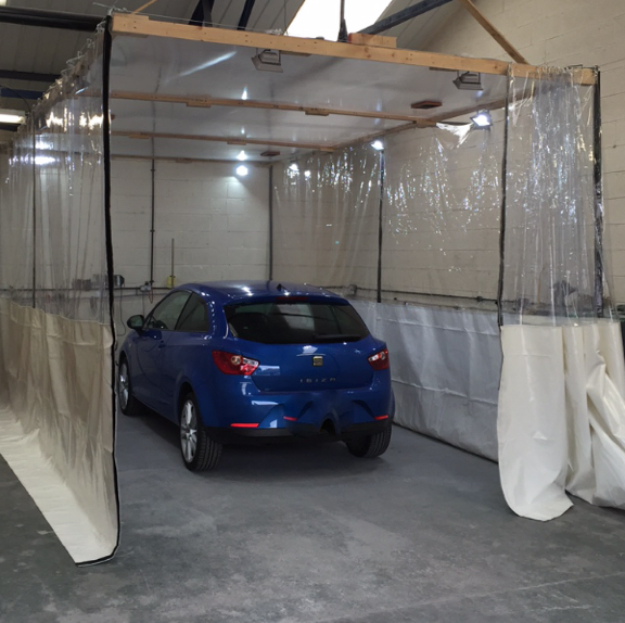 PVC industrial curtains by Hutchinson's PVC Solutions